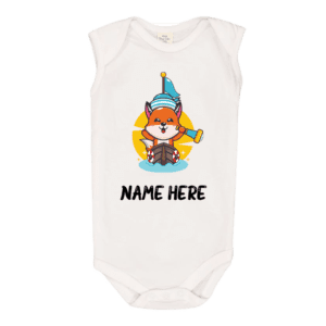 Baby Body Vest - Sailor Fox